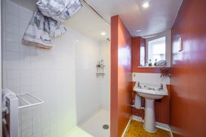 Downstairs shower room- click for photo gallery